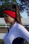 performa ride ear warmer red