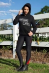 performa ride hoodie black