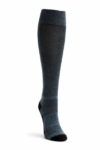 wright knee high horse riding socks grey front