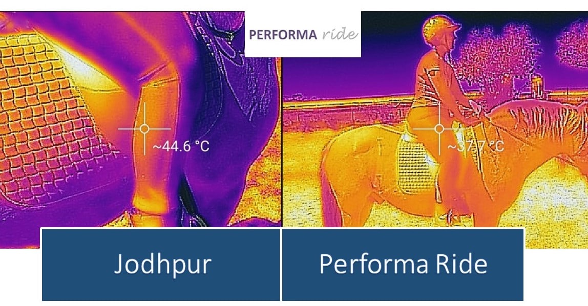 Performa Ride Horse Riding Tight Heat Test