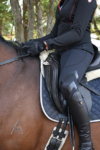 performa ride black flexion horse riding tights side2