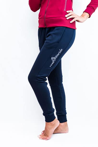 horse riding trackie navy performa ride