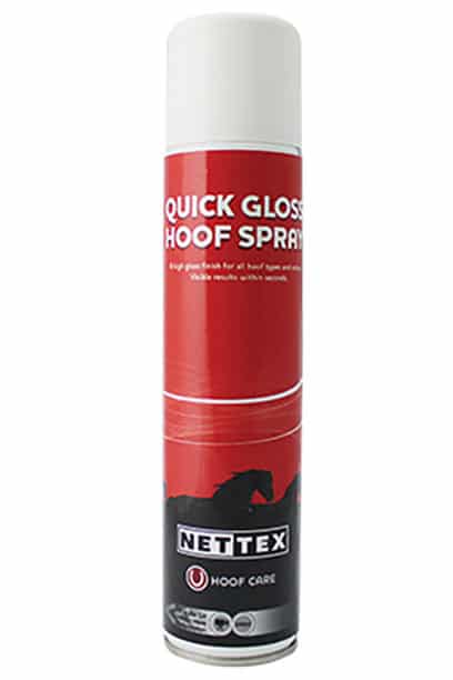 nettex quick gloss hoof spray 300ml