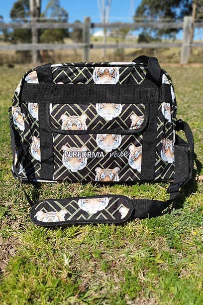 tiger horse tack carry bag limited edition performa ride