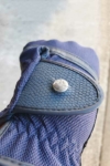 horse riding glove navy top side button performa ride