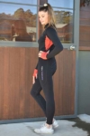 horse riding tights balmain winter thermal black left front full side performa ride