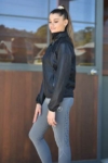focus rain jacket black left side performa ride