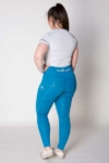 disrupt summer horse riding tights aspen blue back left b performa ride