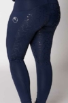 disrupt summer horse riding tights navy back left close up b performa ride