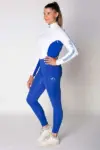 disrupt summer horse riding tights royal blue front left a performa ride