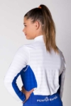 equestrian technical shirt white blue back b performa ride
