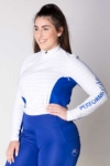 equestrian technical shirt white navy front left a performa ride