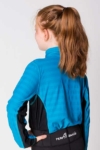 equestrian technical shirt youth aqua black back left performa ride