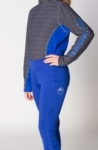 youth disrupt horse riding tights royal blue front left performa ride