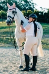 equestrian riding tights chiffon flexion back left performa ride