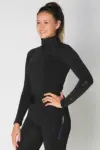 equestrian top chill base layer black front b performa ride