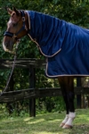 midnight rose luxe horse rug combo front left half performa ride