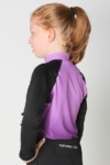 youth base layer equestrian top purple purple ombre left side performa ride