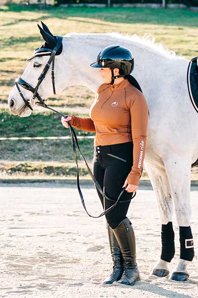 disrupt baselayer midseason equestrian top autumn left front performa ride