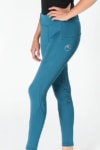 disrupt summer horse riding tights cerulean left front performa ride
