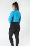 evolve horse riding tights black back left model a performa ride