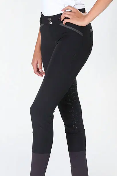 pr horse riding breeches onyx left front close performa ride