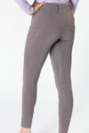 spark horse riding tights grey left back close performa ride