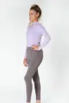 spark horse riding tights grey left front performa ride