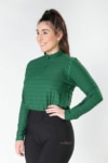 technical shirt relaxed fit green front left performa ride
