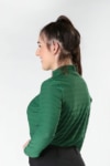 technical shirt relaxed fit green left performa ride