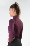 disrupt autumn base layer equestrian top grape back left performa ride
