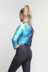 fox glacier long sleeve top back left side performa ride