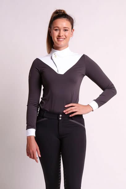 ambition competition shirt ash front close performa ride