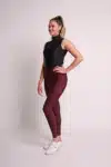 evolve riding tights burgundy front left performa ride