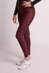 evolve riding tights burgundy left performa ride