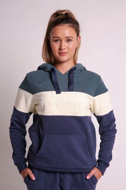origin hoodie and track pant front close performa ride