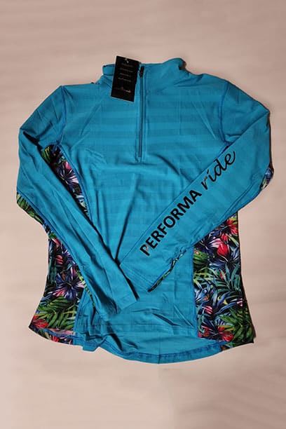 horse riding technical shirt tropical performa ride
