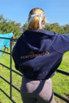 chestnut hoodie back paddock performa ride