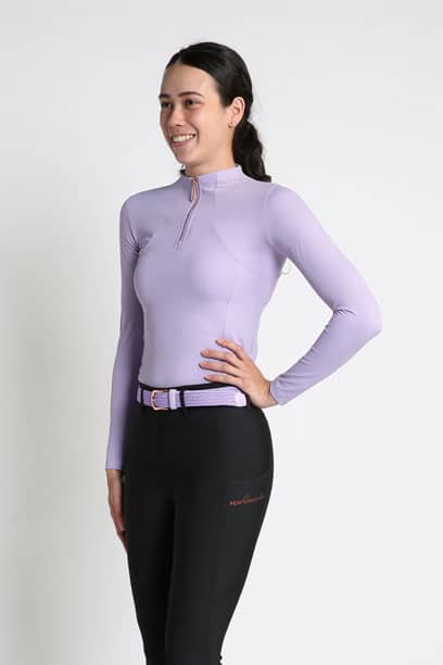 luna rose belt lilac left performa ride