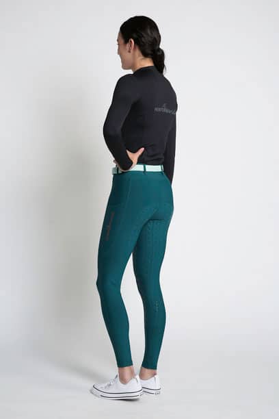 oasis evolve equestrian tights back left performa ride 2
